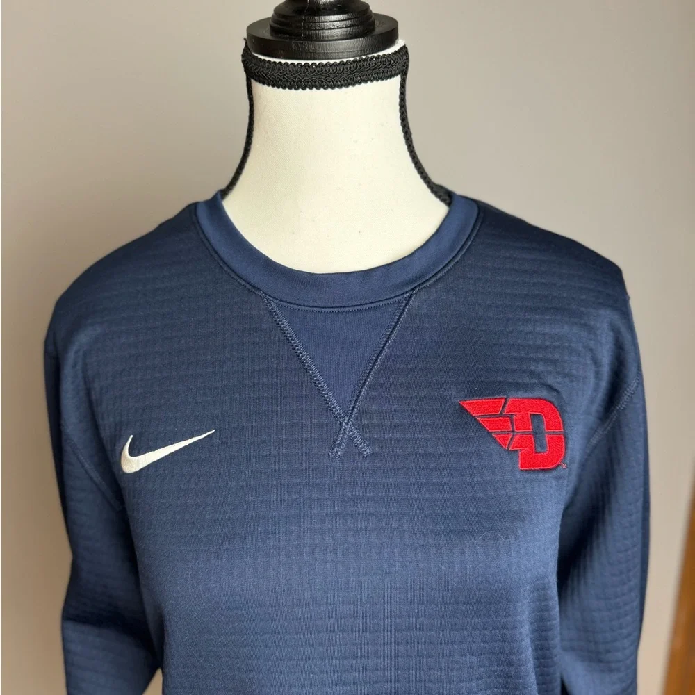 Nike University of Dayton/ UD flyers Modern Performance Crew Sweatshirt size s - Picture 4 of 9